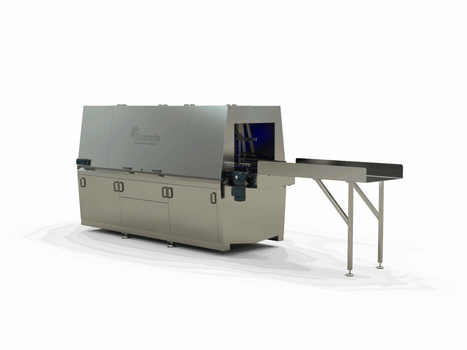 ECM GO outfeef table crate washer