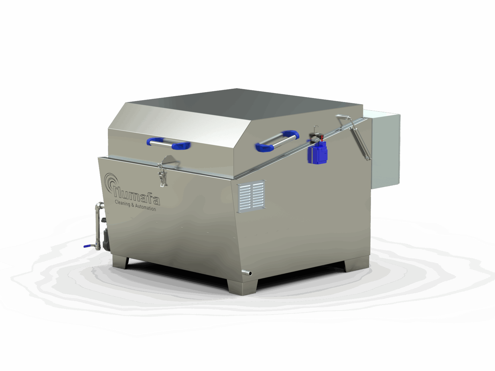 Metalas MC parts washer render - Numafa