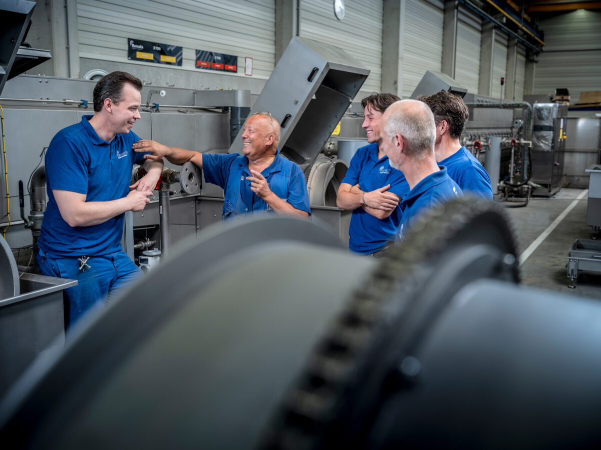 Numafa team in gesprek