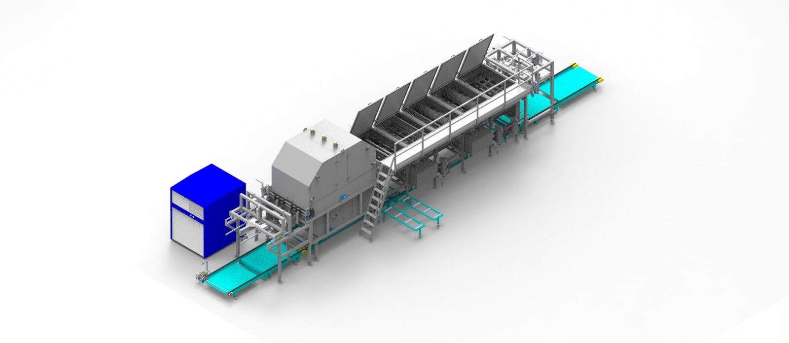 Layer pad wasser volledig geautomatiseerd