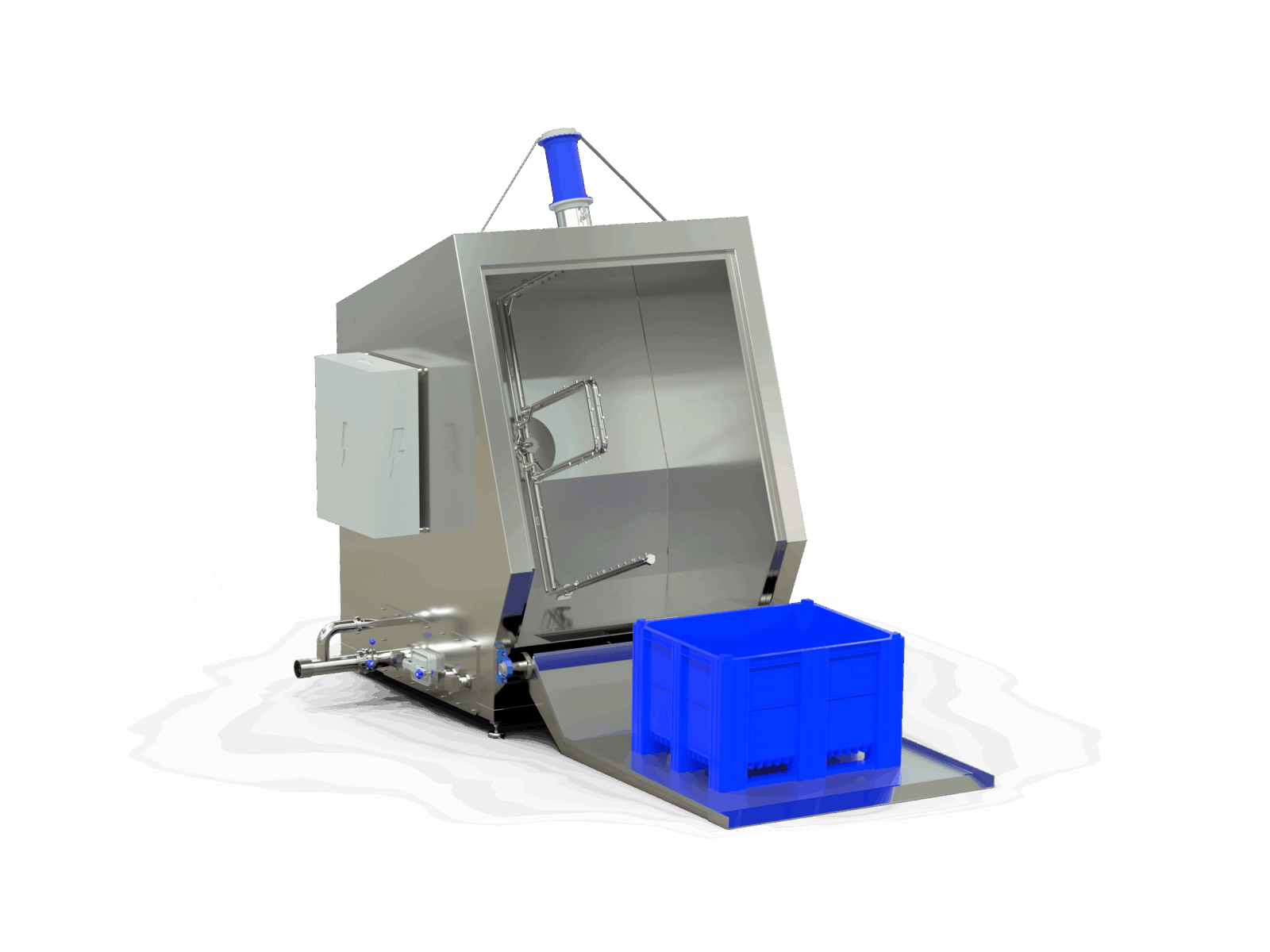 CWM GO container washer render - Numafa